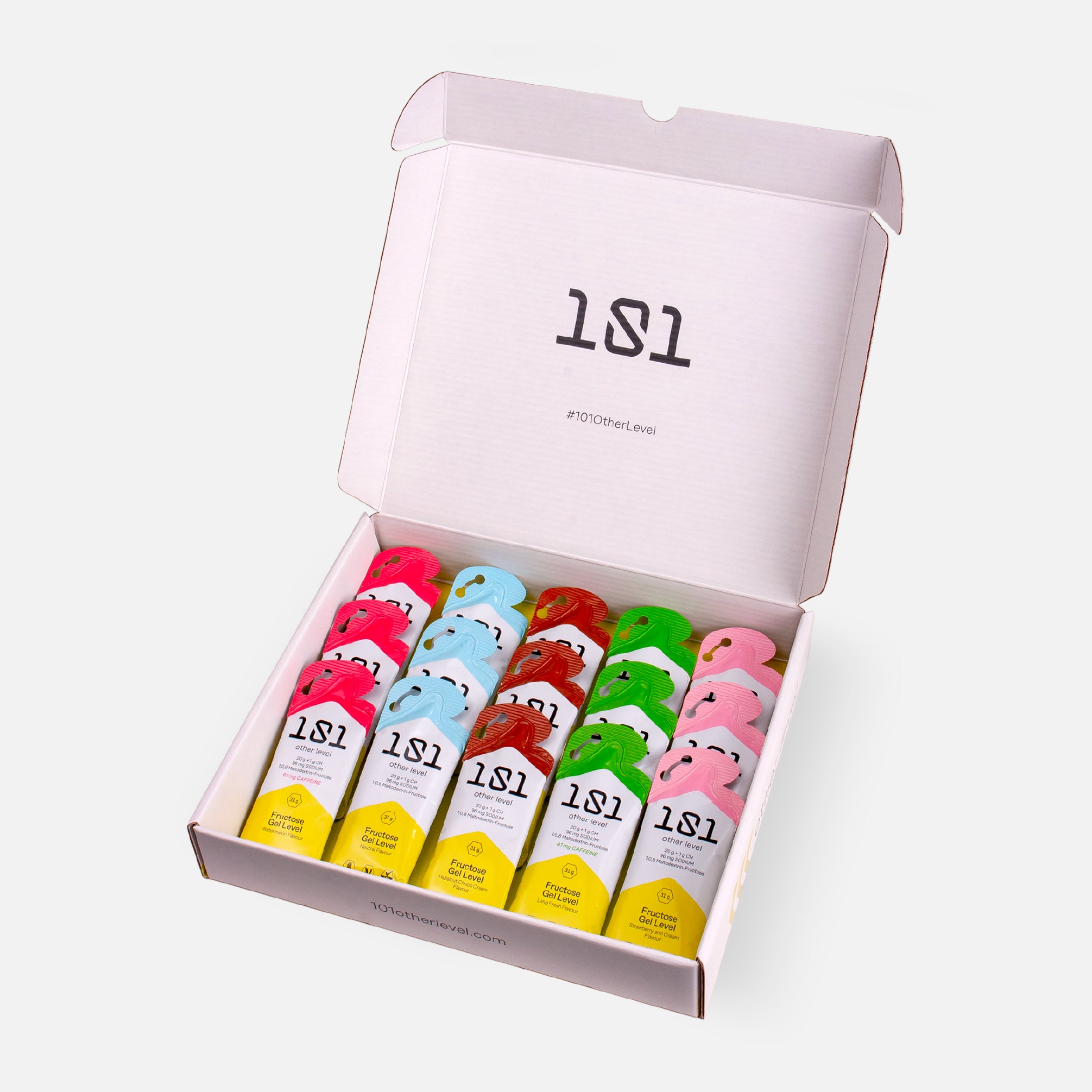 Pack degustación geles | FRUCTOSE GEL LEVEL