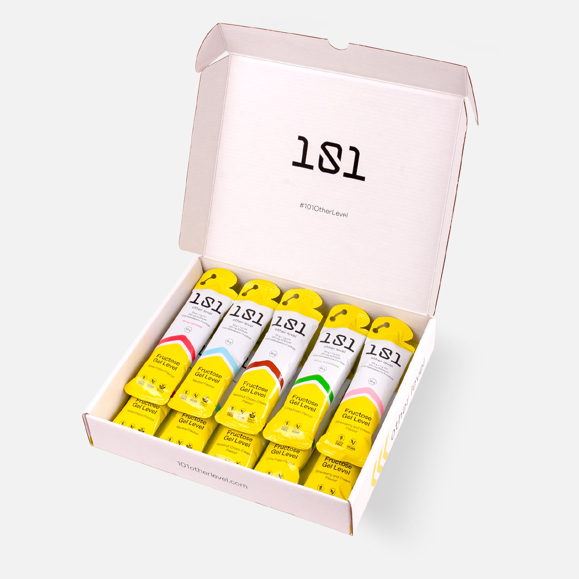 Pack degustación geles | FRUCTOSE GEL LEVEL