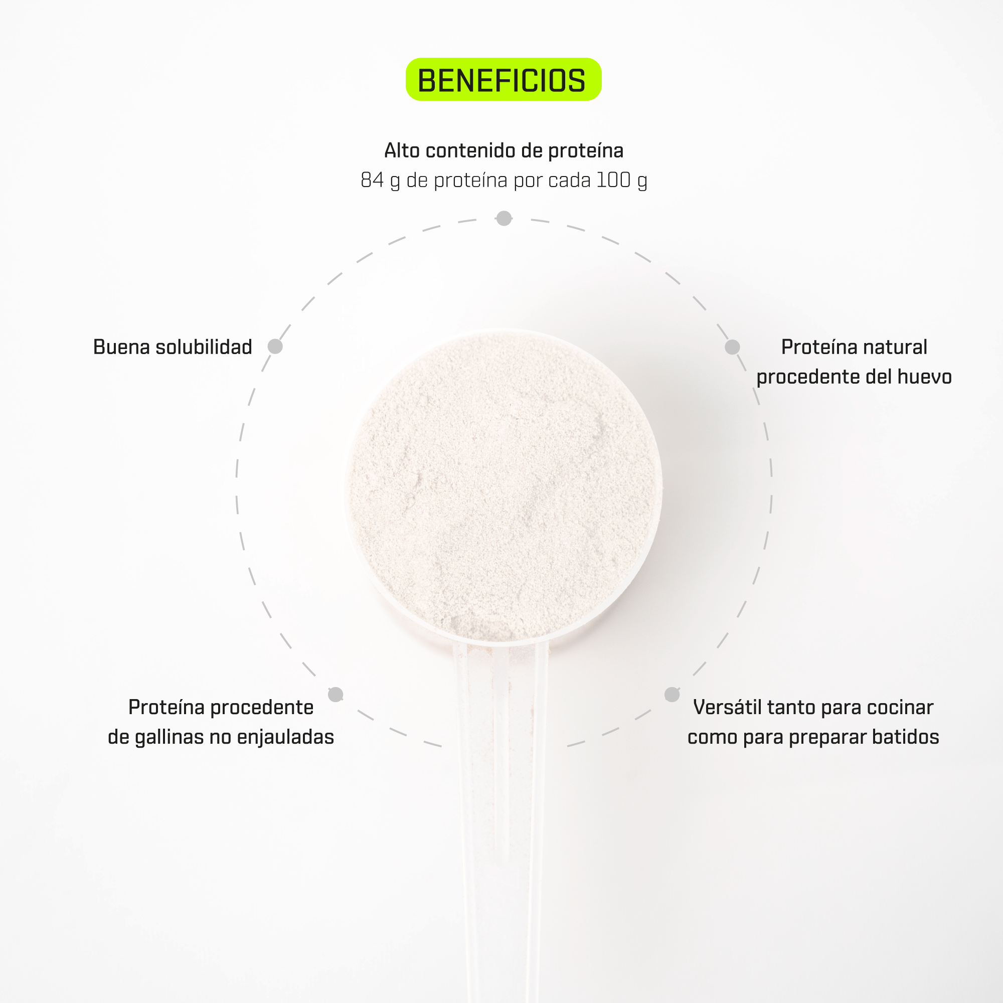 PROTEINA DE HUEVO vainilla beneficios