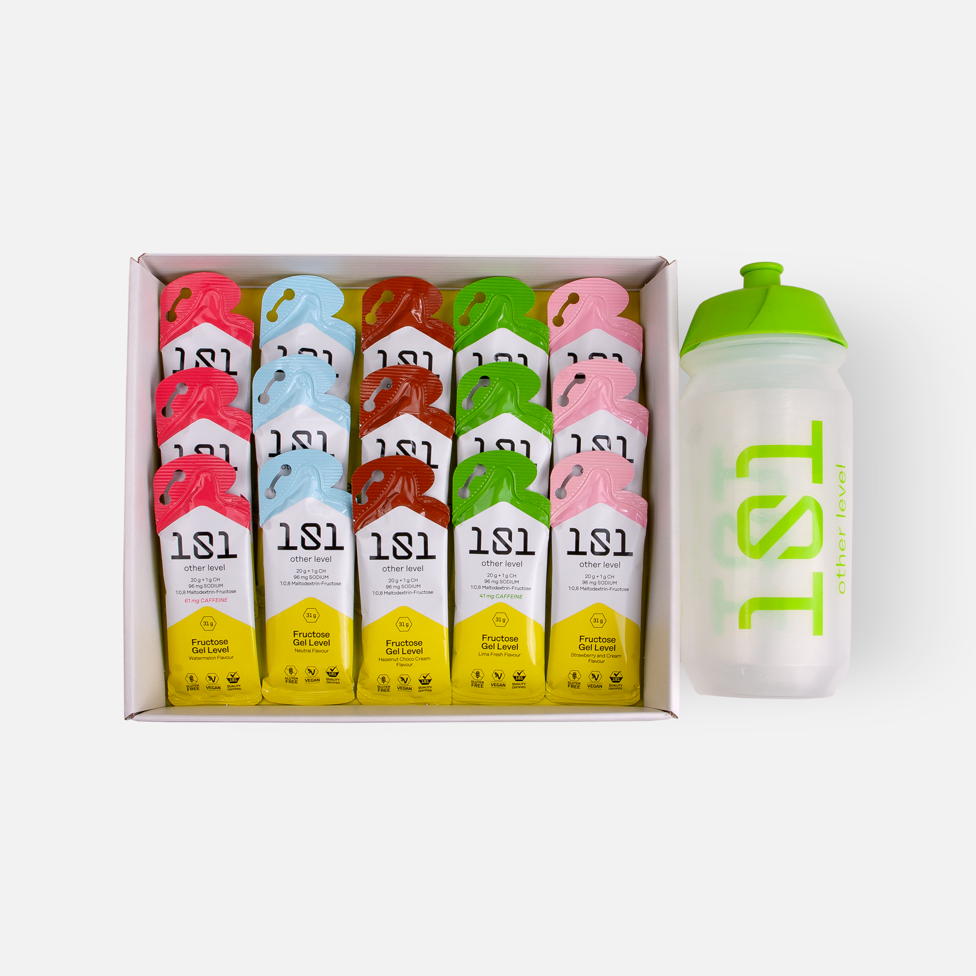 Pack degustación FRUCTOSE GEL LEVEL