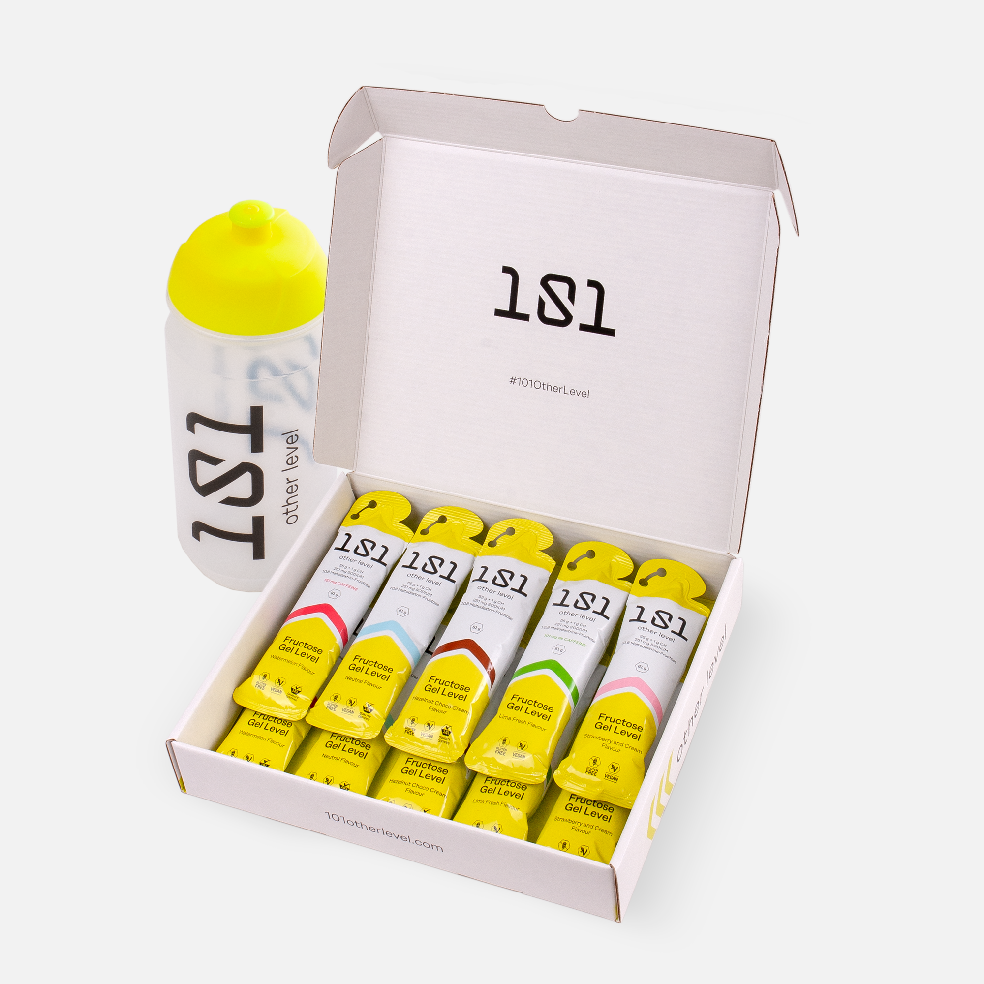 Pack degustación FRUCTOSE GEL LEVEL