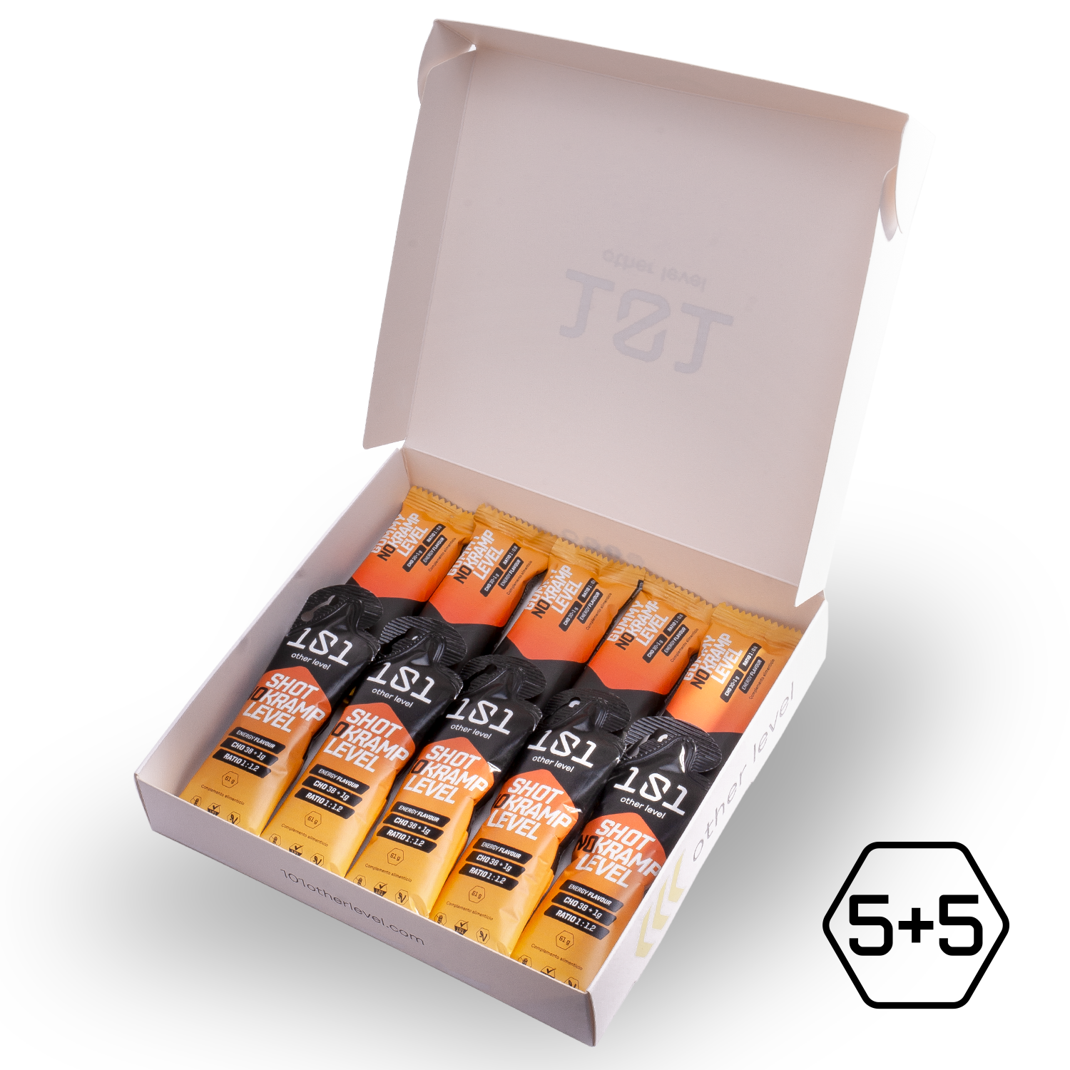 Pack Especial NO-KRAMP LEVEL - 5 ud. Shots + 5 ud. Gummies
