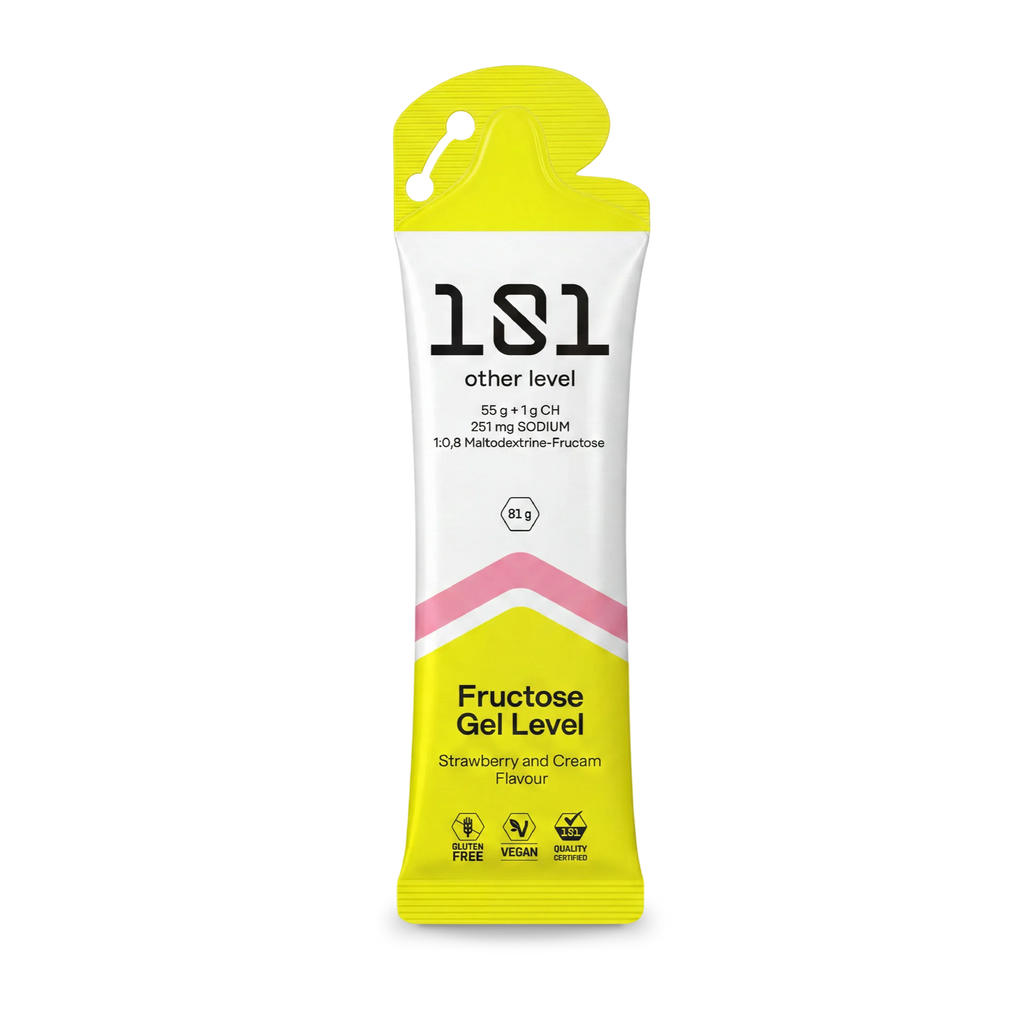 FRUCTOSE GEL LEVEL - sabor Fresa y Nata 81 g - 101 Other Level