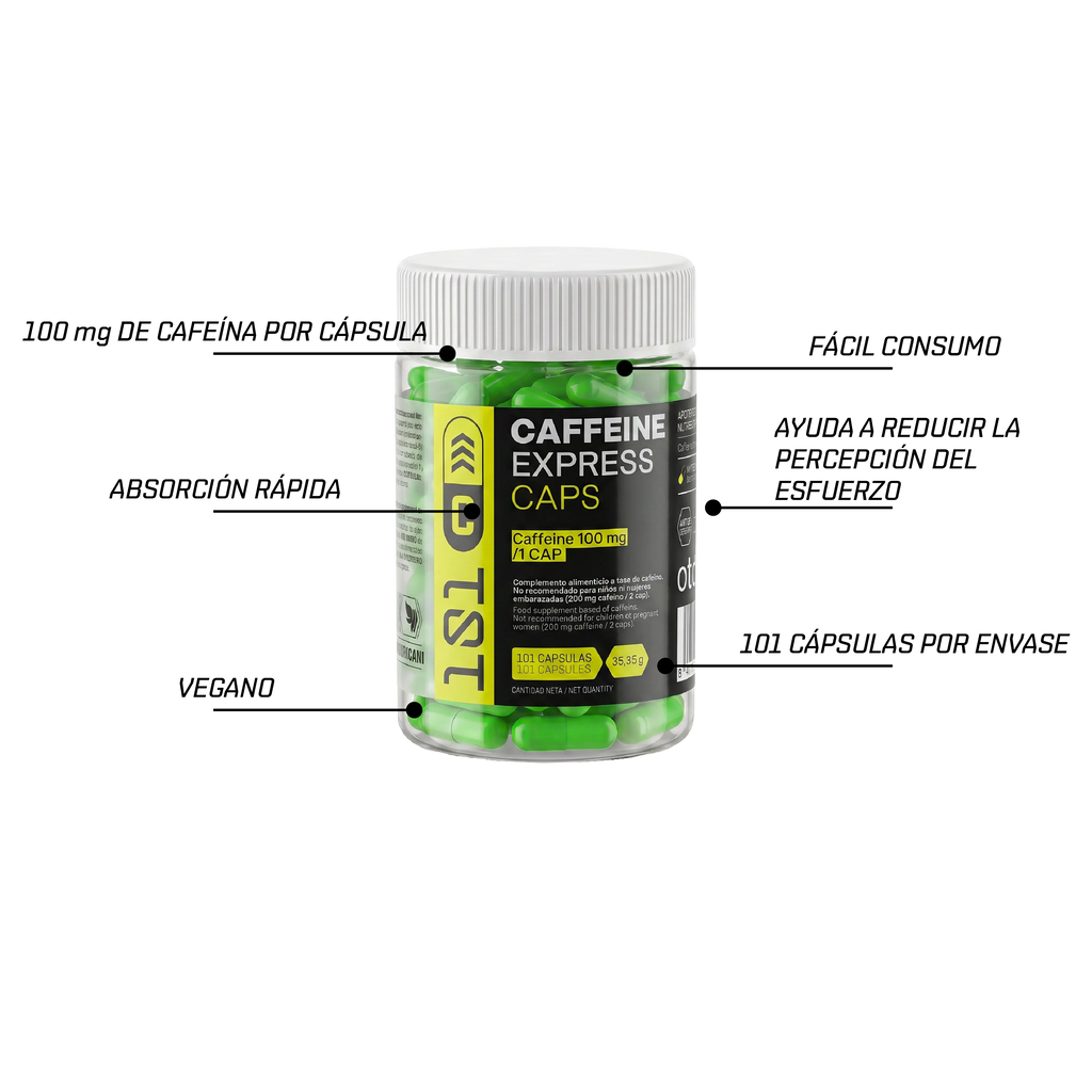 CAFFEINE EXPRESS CAPS - Cápsulas de cafeína