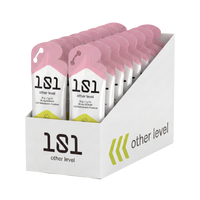 Pack 24 ud. FRUCTOSE GEL LEVEL - fresa y nata 31g