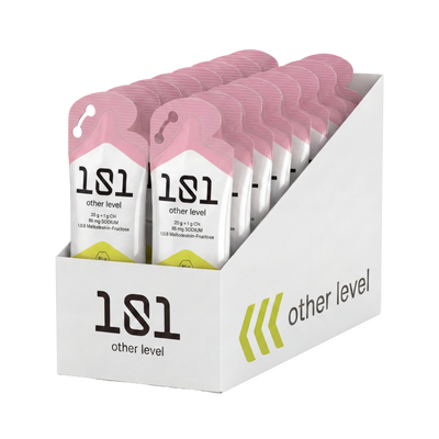 Pack 24 ud. FRUCTOSE GEL LEVEL - sabor Fresa y Nata 31 g