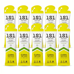 Pack 10 ud. FRUCTOSE GEL LEVEL con Cafeína - sabor Lima Fresh 81 g