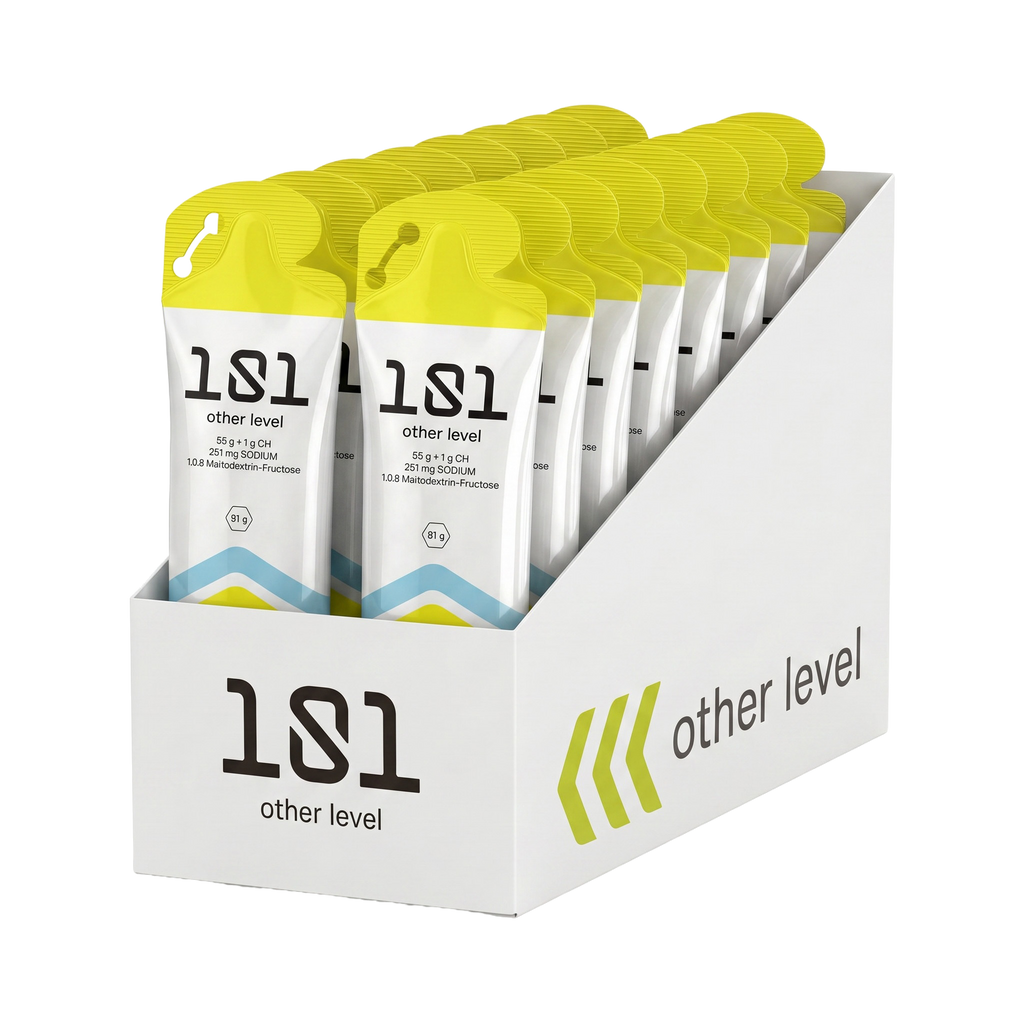 Pack 24 ud. FRUCTOSE GEL LEVEL - sabor Neutro 81 g