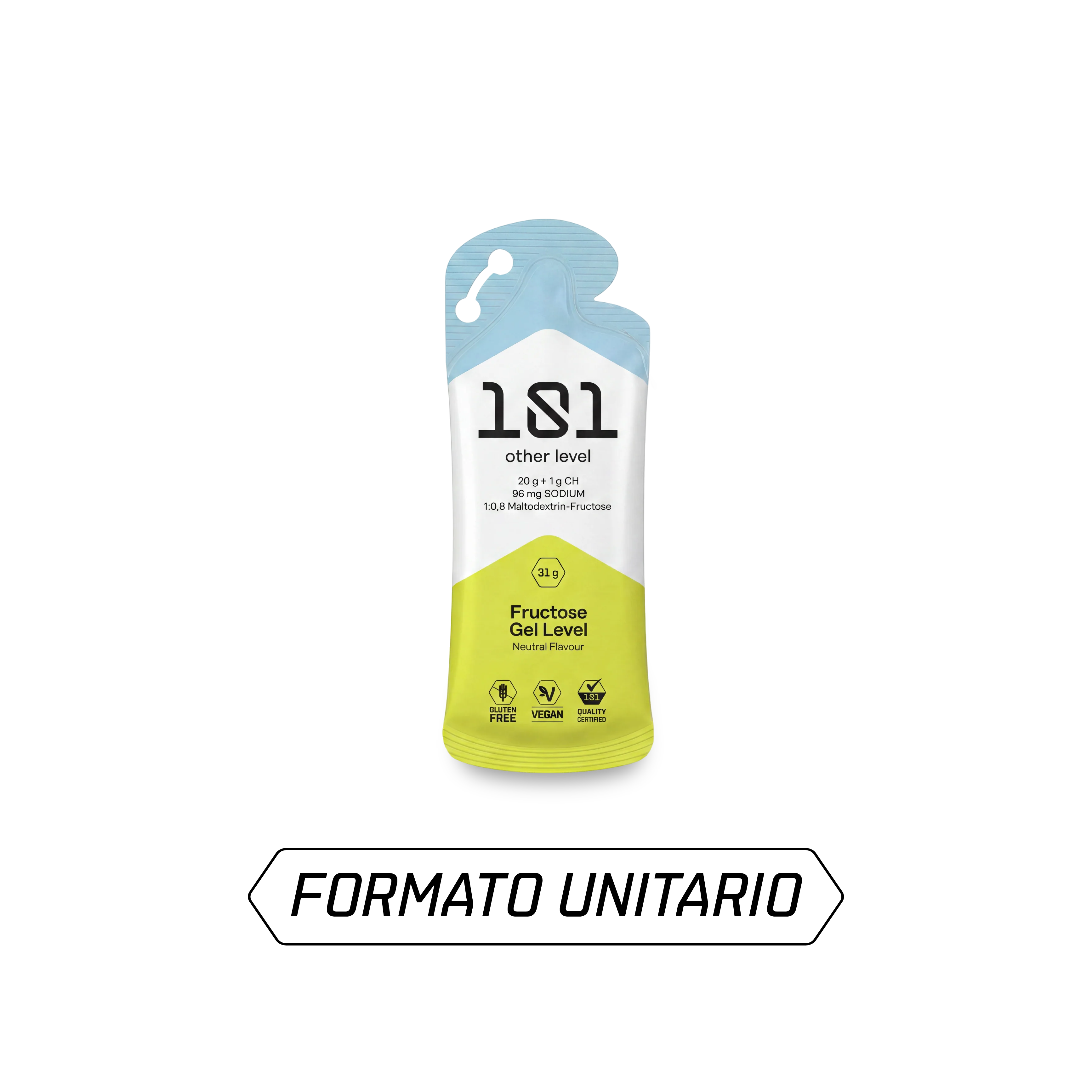 FRUCTOSE GEL LEVEL - sabor Neutro 31 g