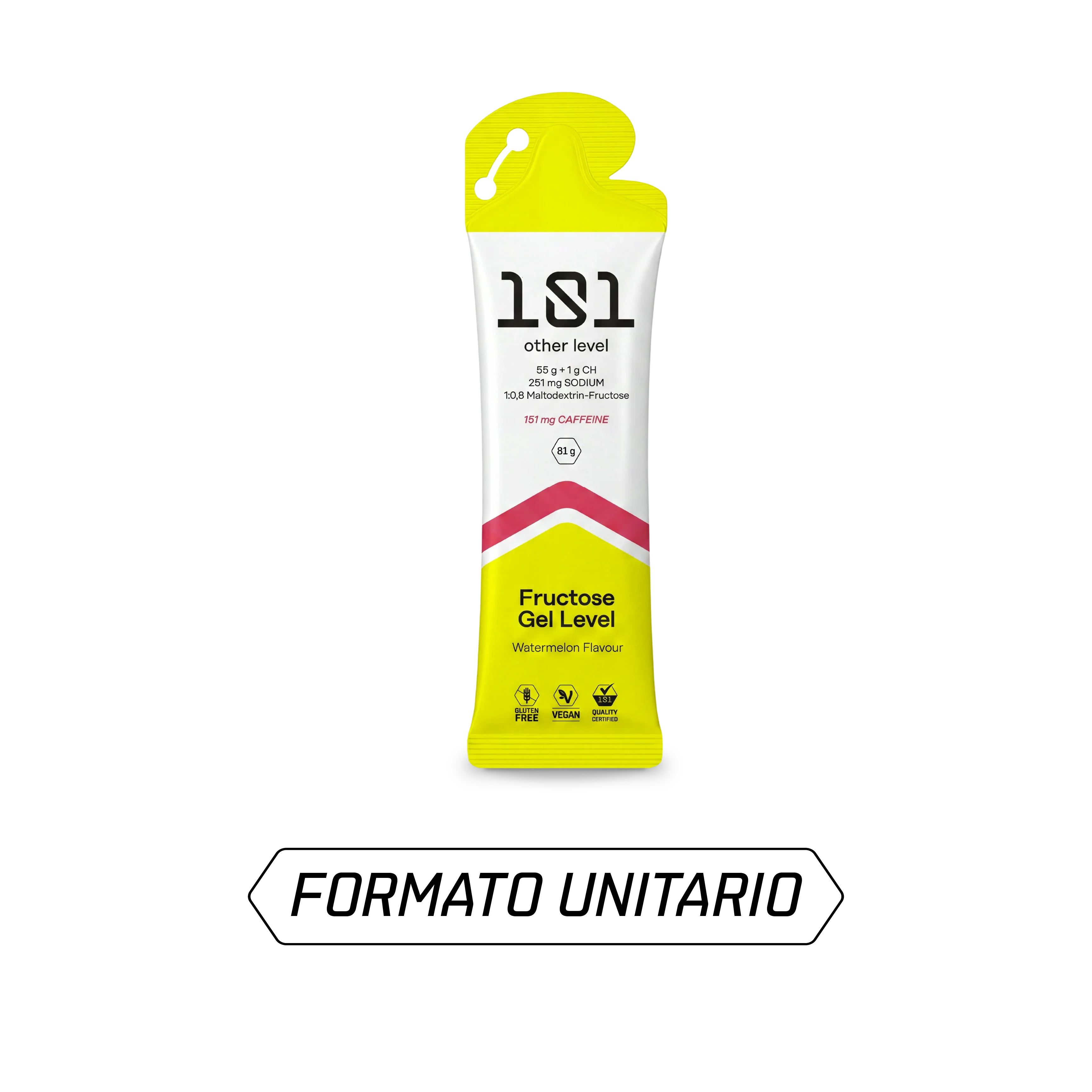 FRUCTOSE GEL LEVEL 81g Sandía
