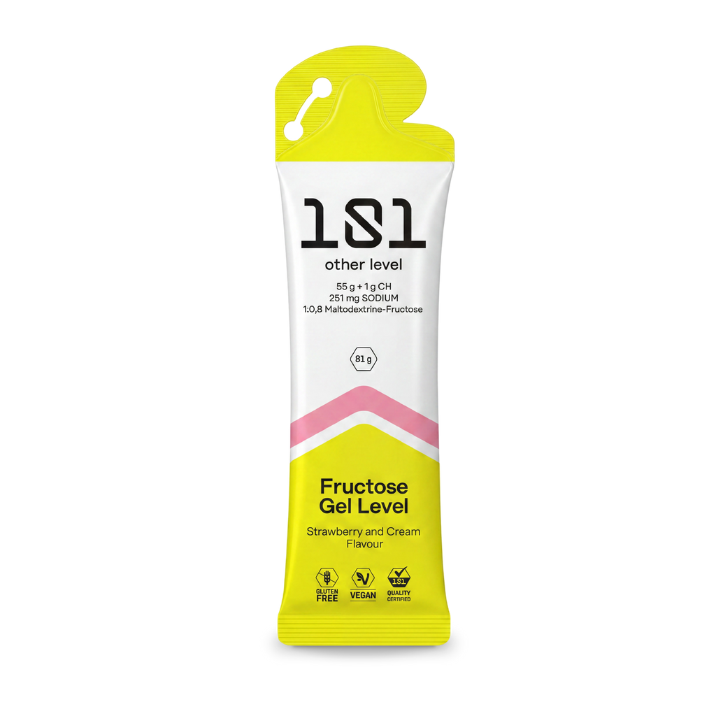 FRUCTOSE GEL LEVEL - sabor Fresa y Nata 81 g