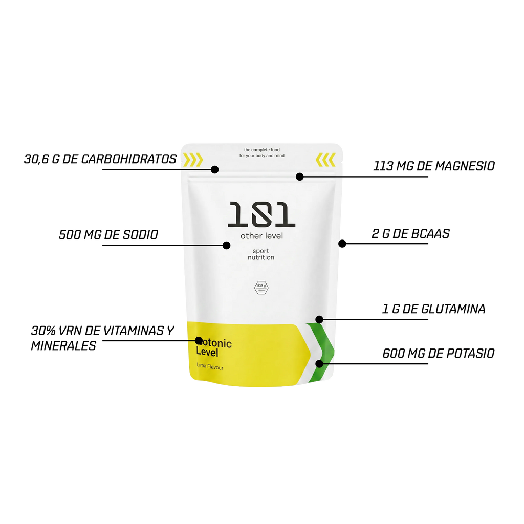 ISOTONIC LEVEL - sabor Lima
