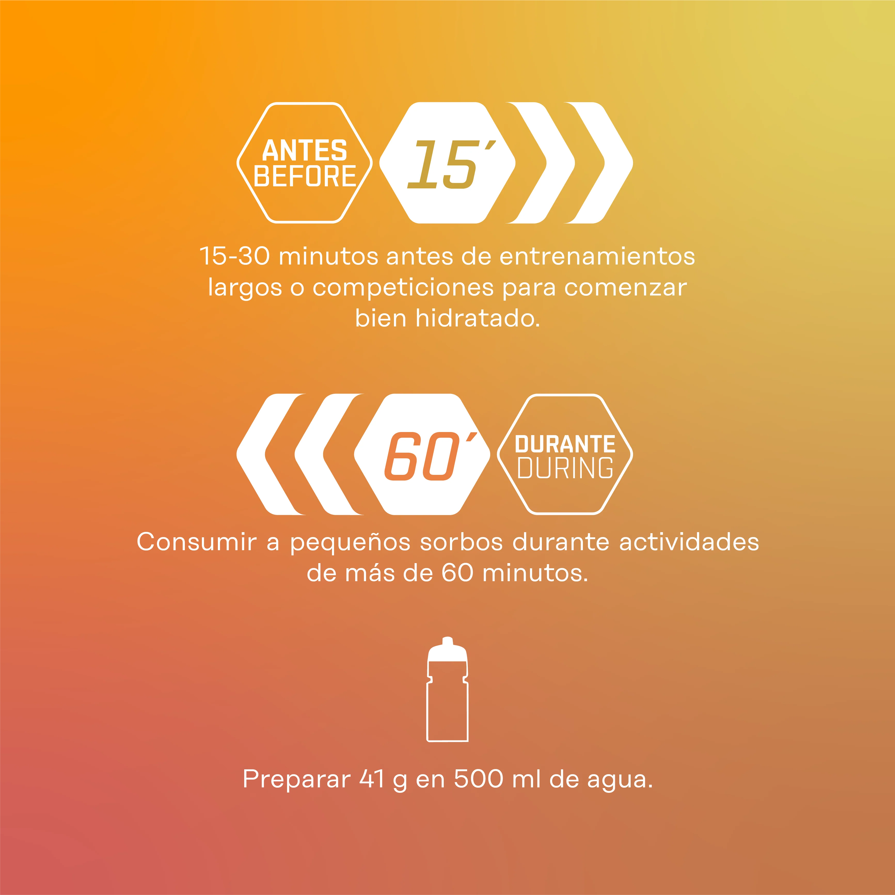 ISOTONIC LEVEL - sabor Naranja