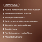 EGG WHITE PROTEIN POWDER 1001 g - sabor Chocolate + mini Shaker de regalo