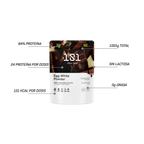 EGG WHITE PROTEIN POWDER 1001 g - sabor Chocolate + mini Shaker de regalo
