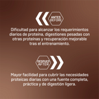 EGG WHITE PROTEIN POWDER 1001 g - sabor Chocolate + mini Shaker de regalo