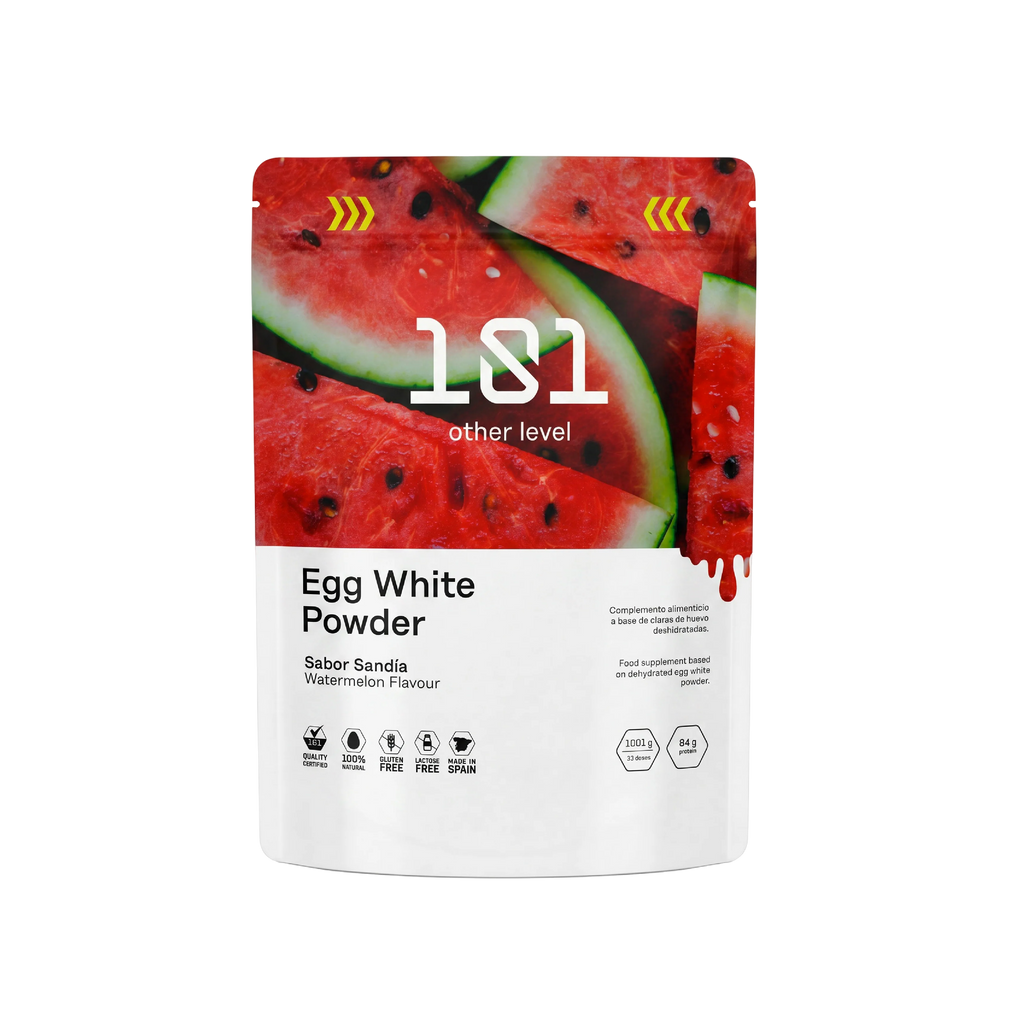 EGG WHITE PROTEIN POWDER 1001 g - sabor Sandía + mini Shaker de regalo