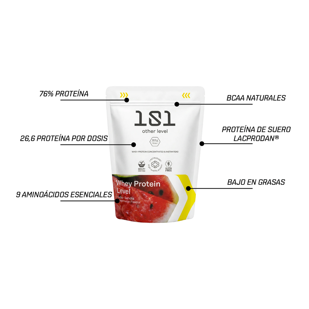 WHEY PROTEIN LEVEL LACPRODAN® 910 g - sabor Sandía