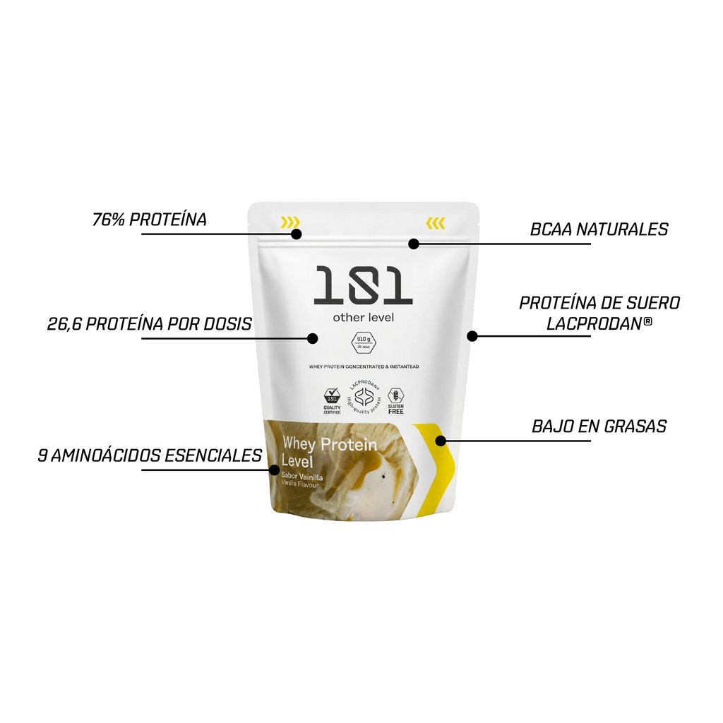 WHEY PROTEIN LEVEL LACPRODAN® 910 g - sabor Vainilla