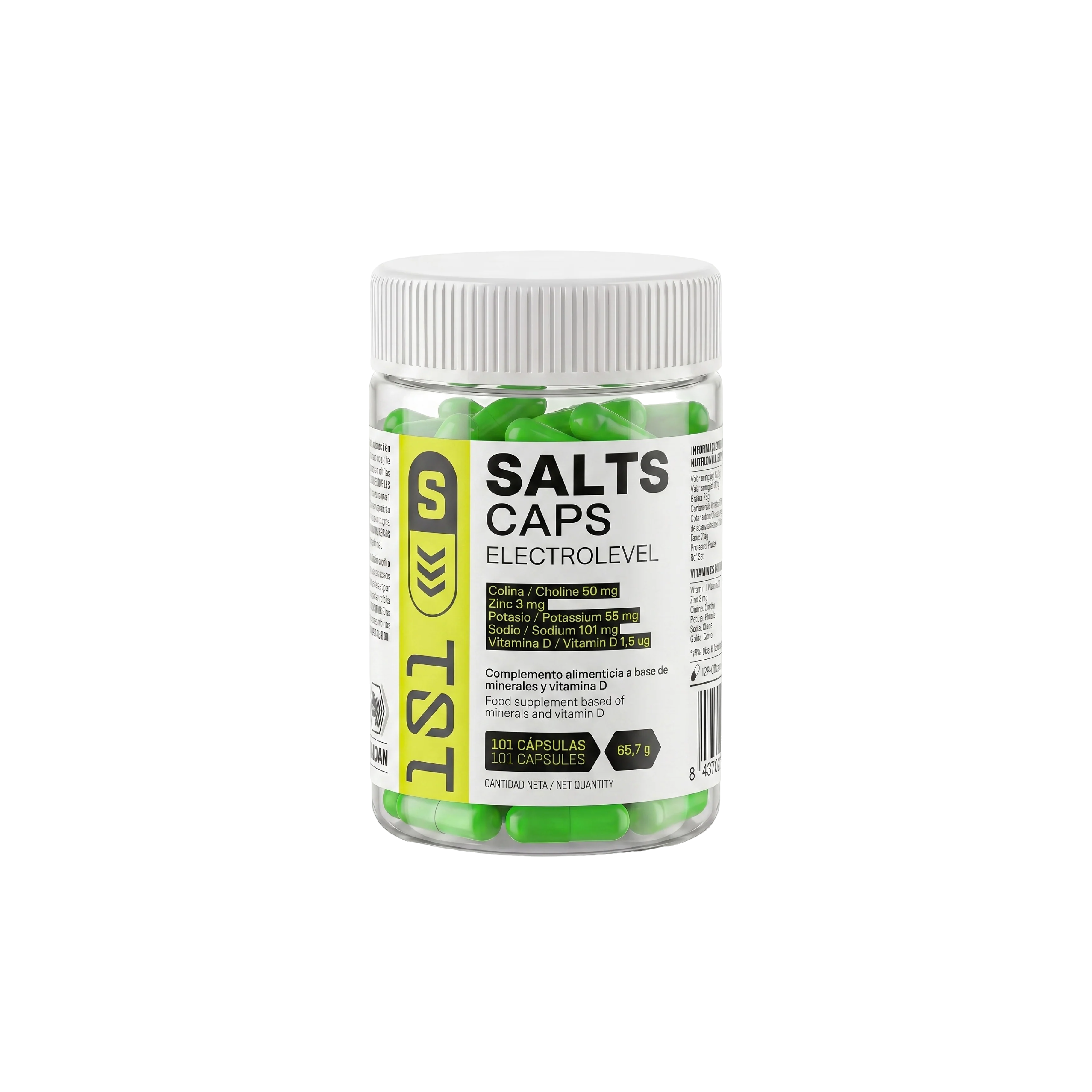 SALTS CAPS ELECTROLEVEL - Cápsulas de Sales/Electrolitos