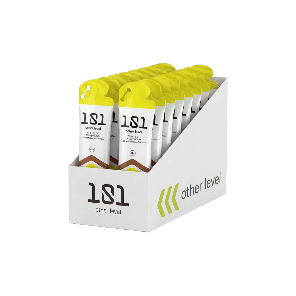 Pack 24 ud. FRUCTOSE GEL LEVEL - sabor Crema de Chocolate 81 g - 101 Other Level