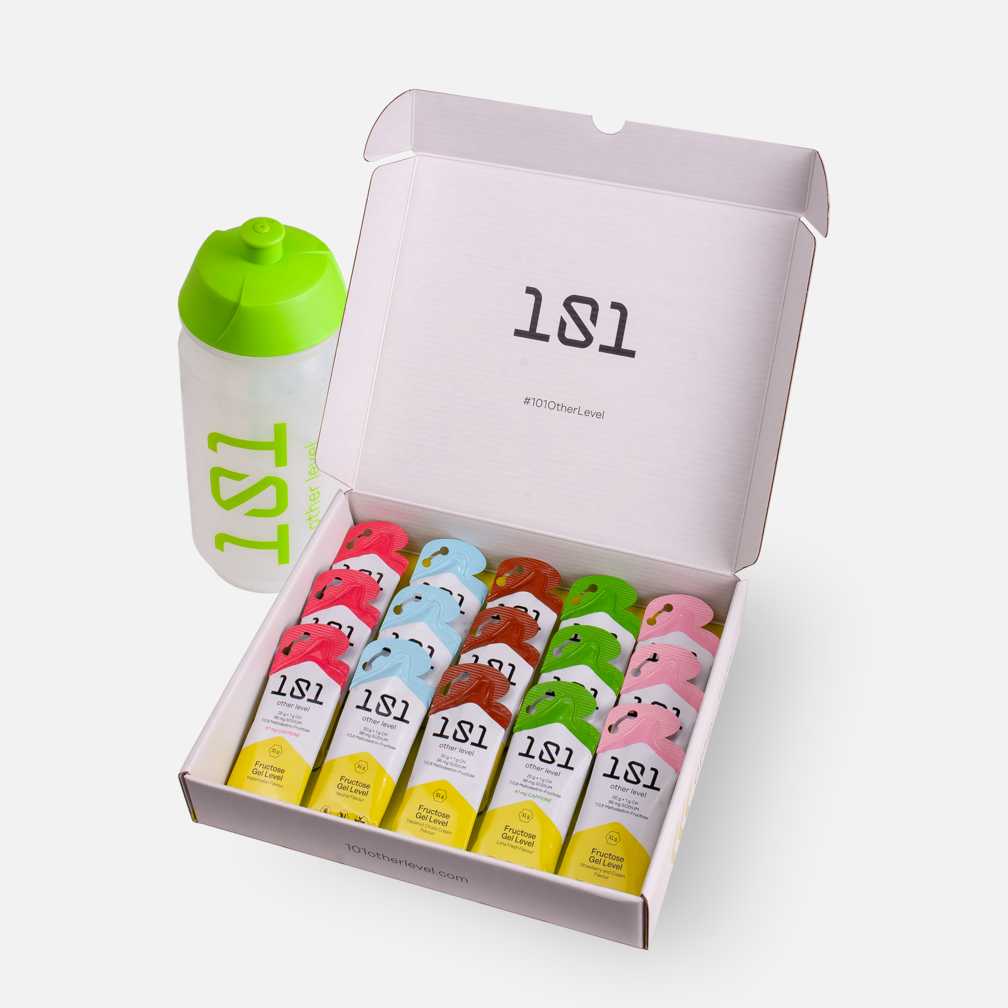 Pack degustación  FRUCTOSE GEL LEVEL