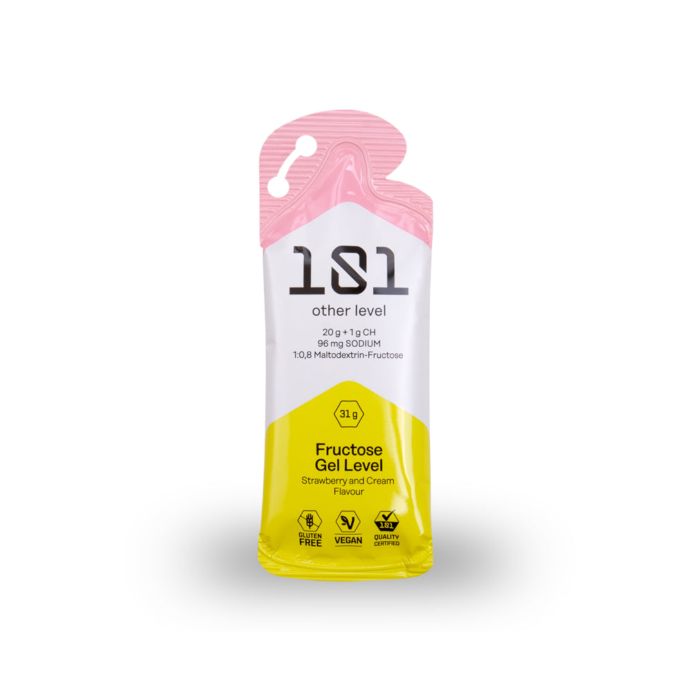 FRUCTOSE GEL LEVEL - sabor Fresa y Nata 31 g