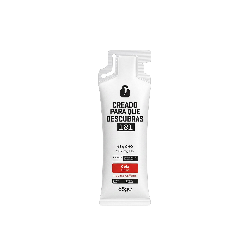 Gel energético UNLOCK sabor Cola con cafeína 65 g, pack degustación - 101 Other Level