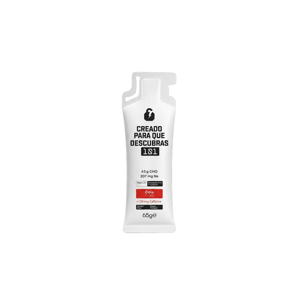 Gel energético UNLOCK sabor Cola con cafeína 65 g - 101 Other Level