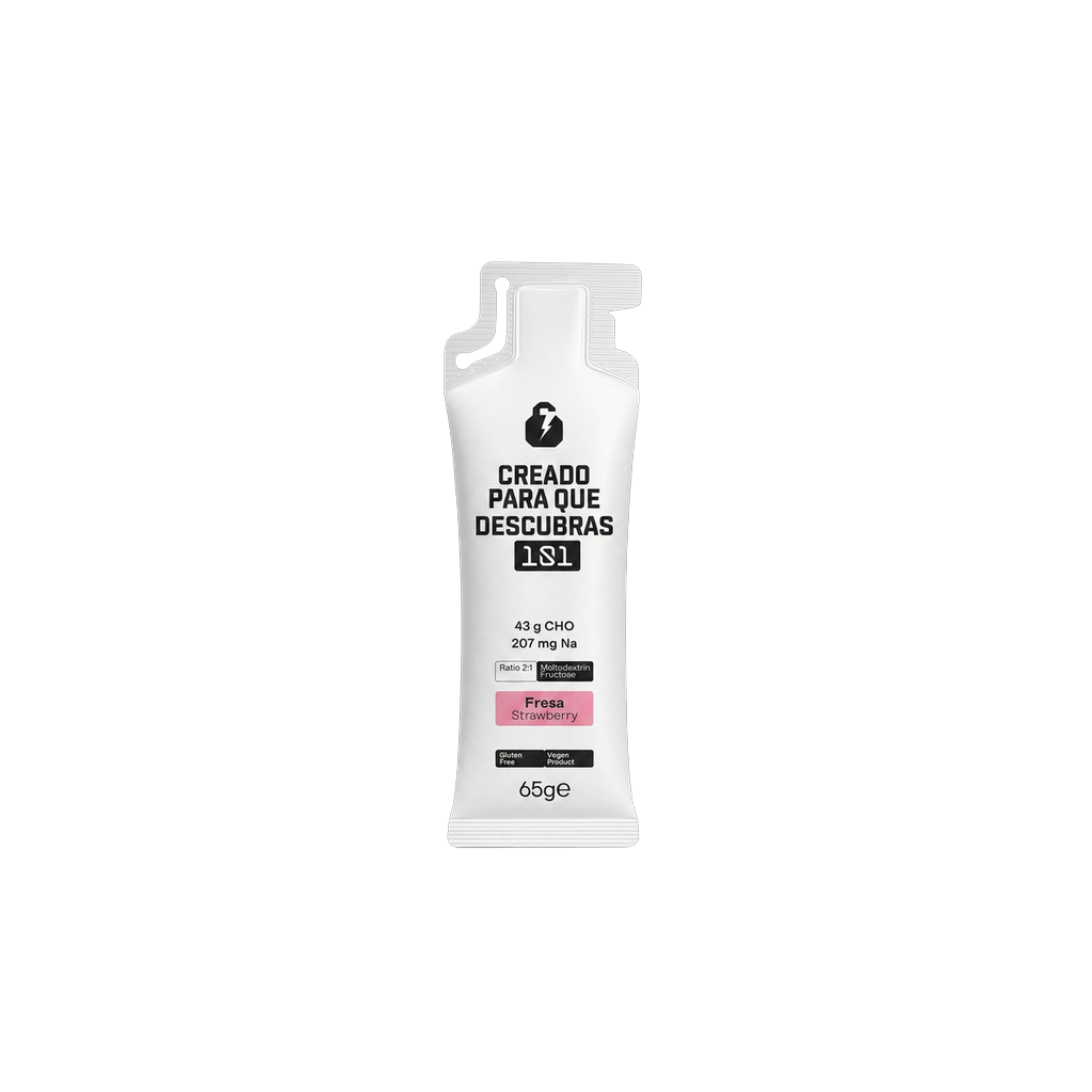 Gel energético UNLOCK sabor Fresa 65 g - 101 Other Level