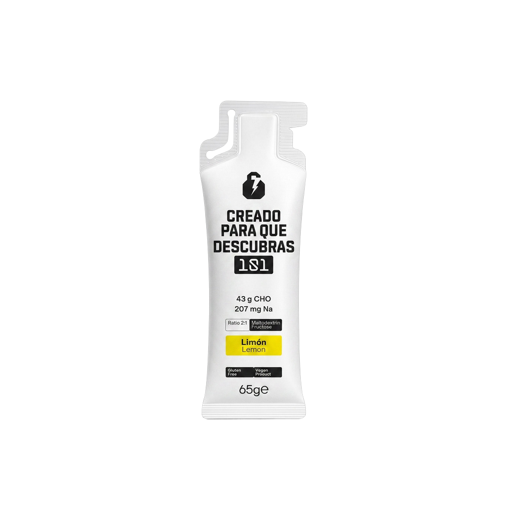 Gel energético UNLOCK sabor Limón 65 g, pack degustación - 101 Other Level
