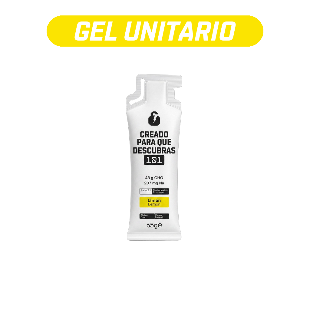 Gel energético UNLOCK sabor Limón 65 g - 101 Other Level