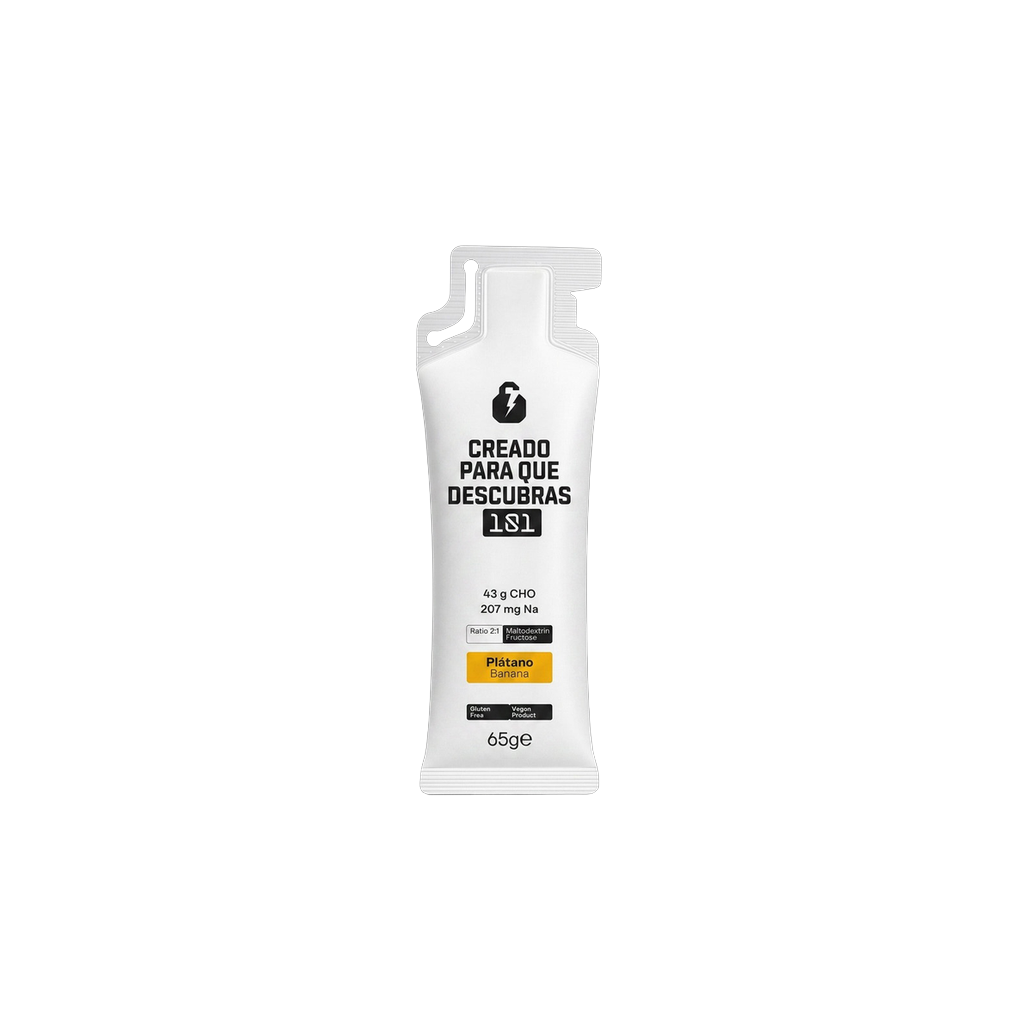 Gel energético UNLOCK sabor Plátano 65 g - 101 Other Level