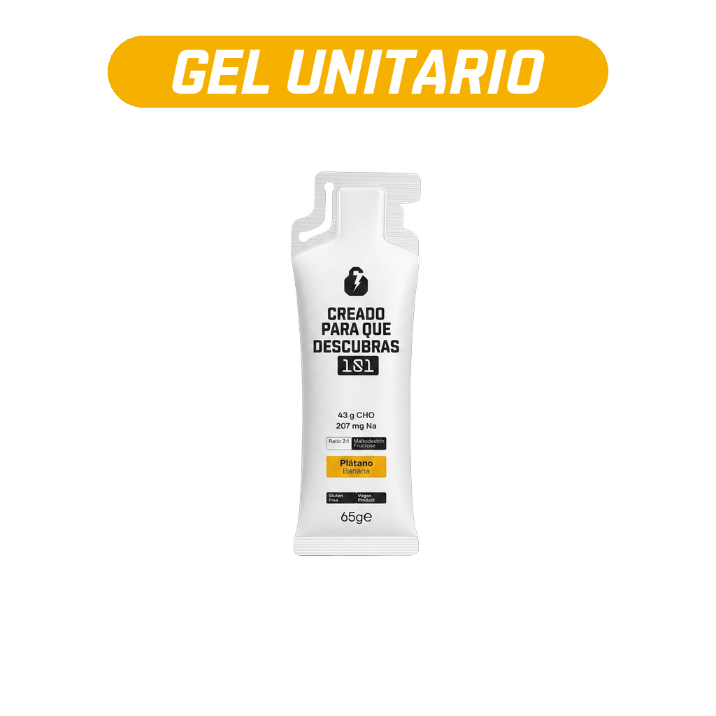 Gel energético UNLOCK sabor Plátano 65 g - 101 Other Level