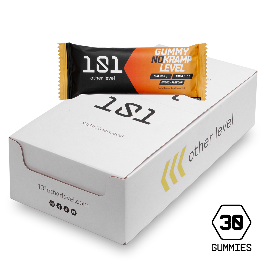 Pack 30 ud. GUMMY NO-KRAMP LEVEL - sabor Energy 41g