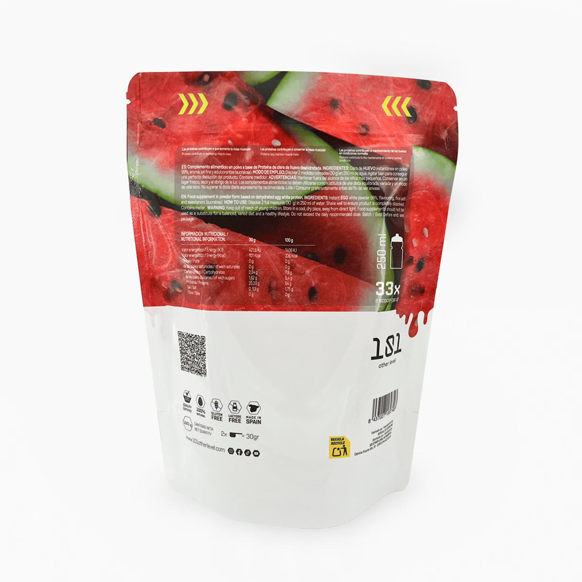 PROTEINA DE HUEVO SANDIA TRASERA