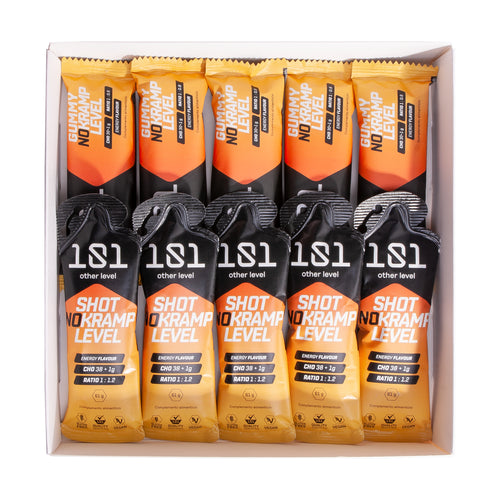 Pack Especial NO-KRAMP LEVEL: 5 Shots + 5 Gummies