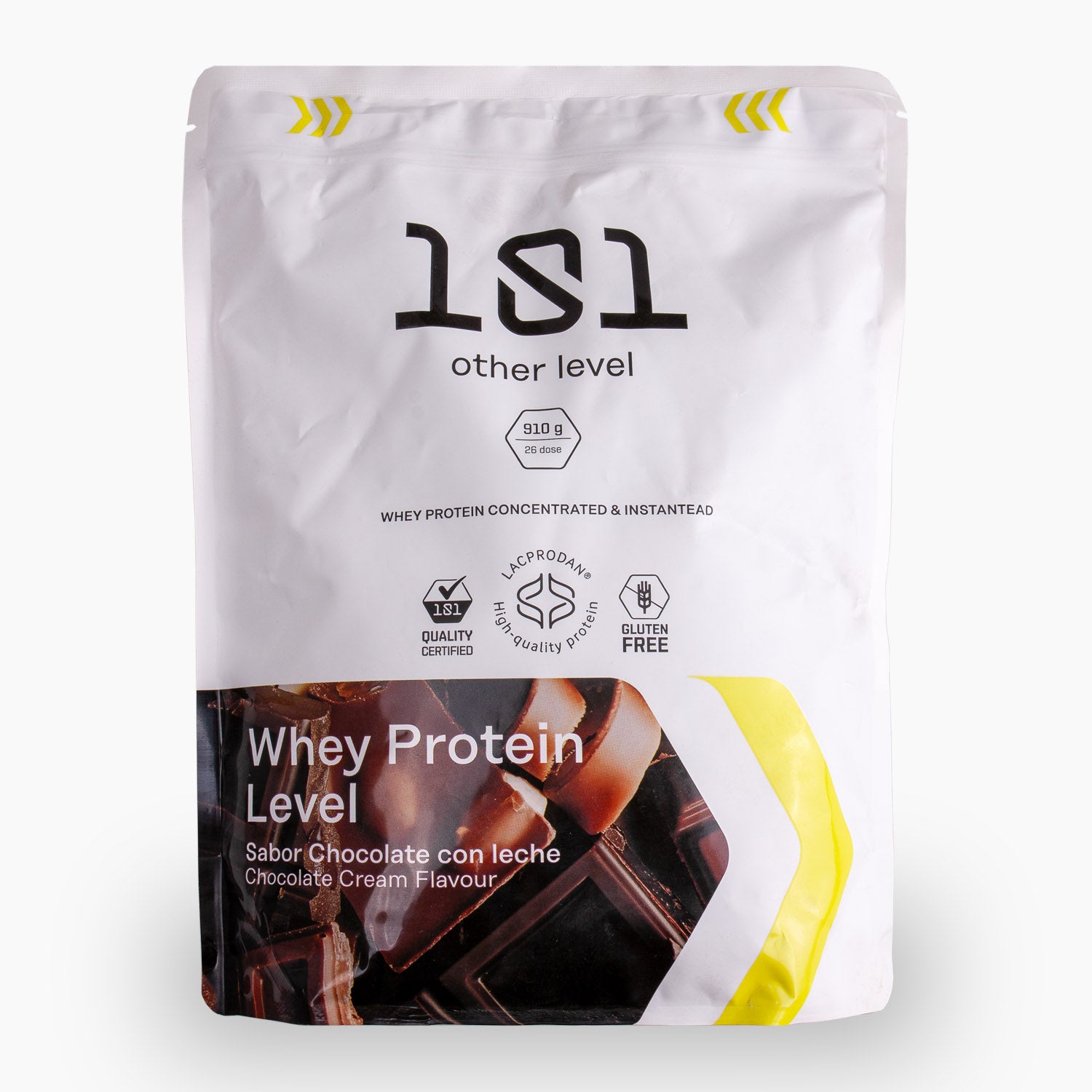 WHEY PROTEIN LEVEL LACPRODAN® - sabor Chocolate + MINI Shaker de regalo