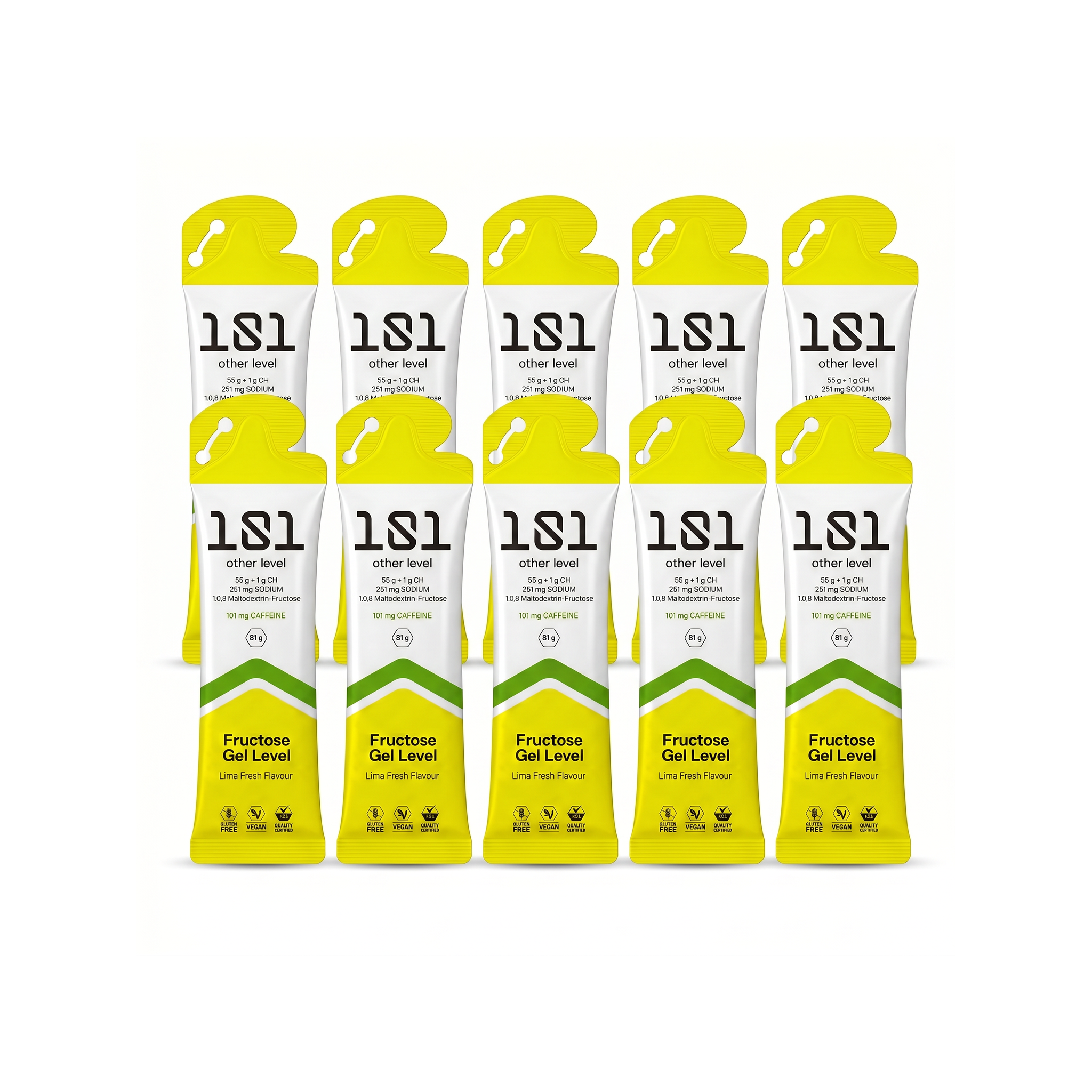 Pack 10 geles Lima Fresh con marco