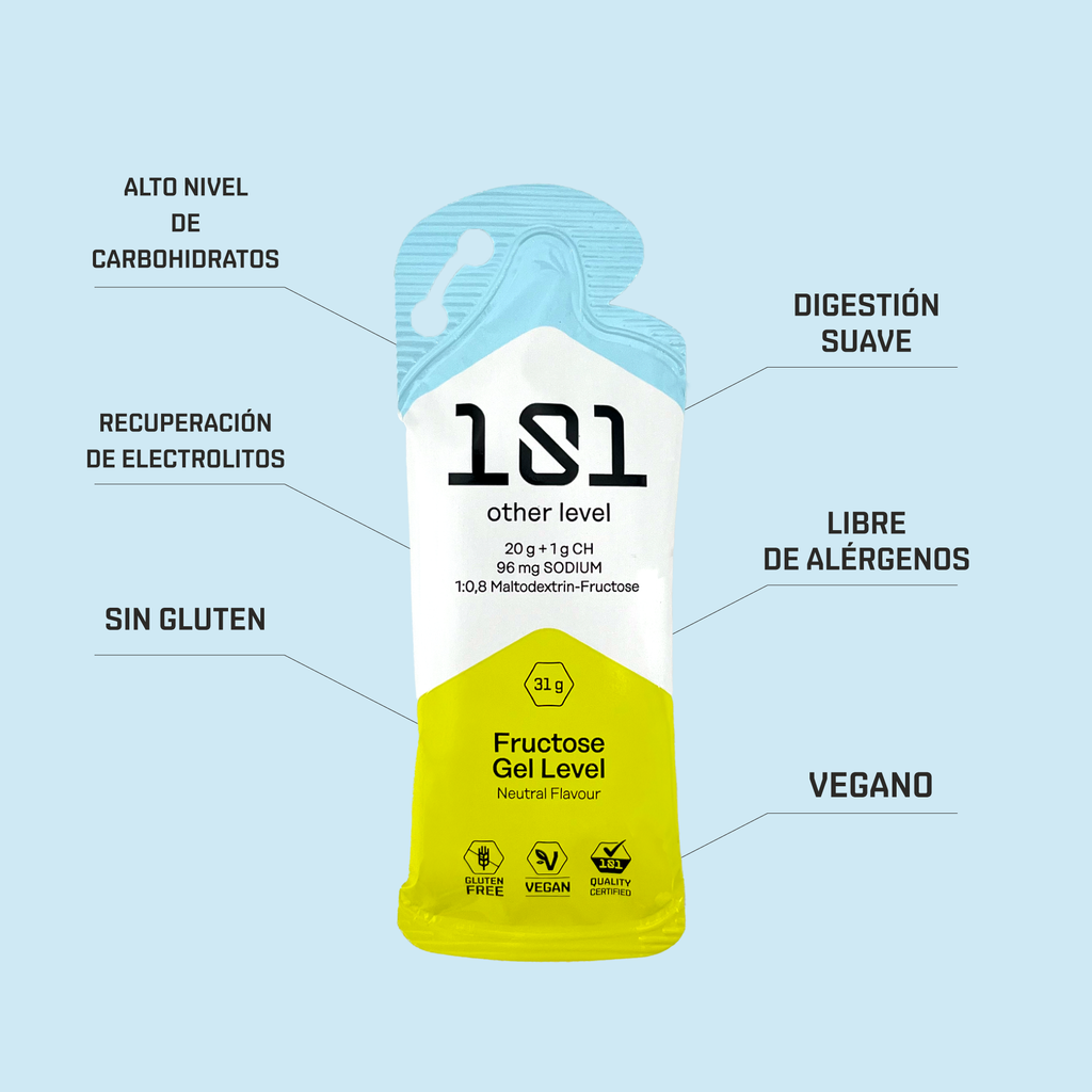 gel fructosa neutro 31gr ventajas