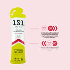 Pack 24 ud. FRUCTOSE GEL LEVEL con Cafeína - sabor Sandía 81 g - 101 Other Level