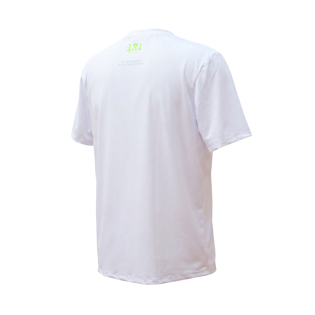 Camiseta técnica manga corta Unisex 101 - color Blanco
