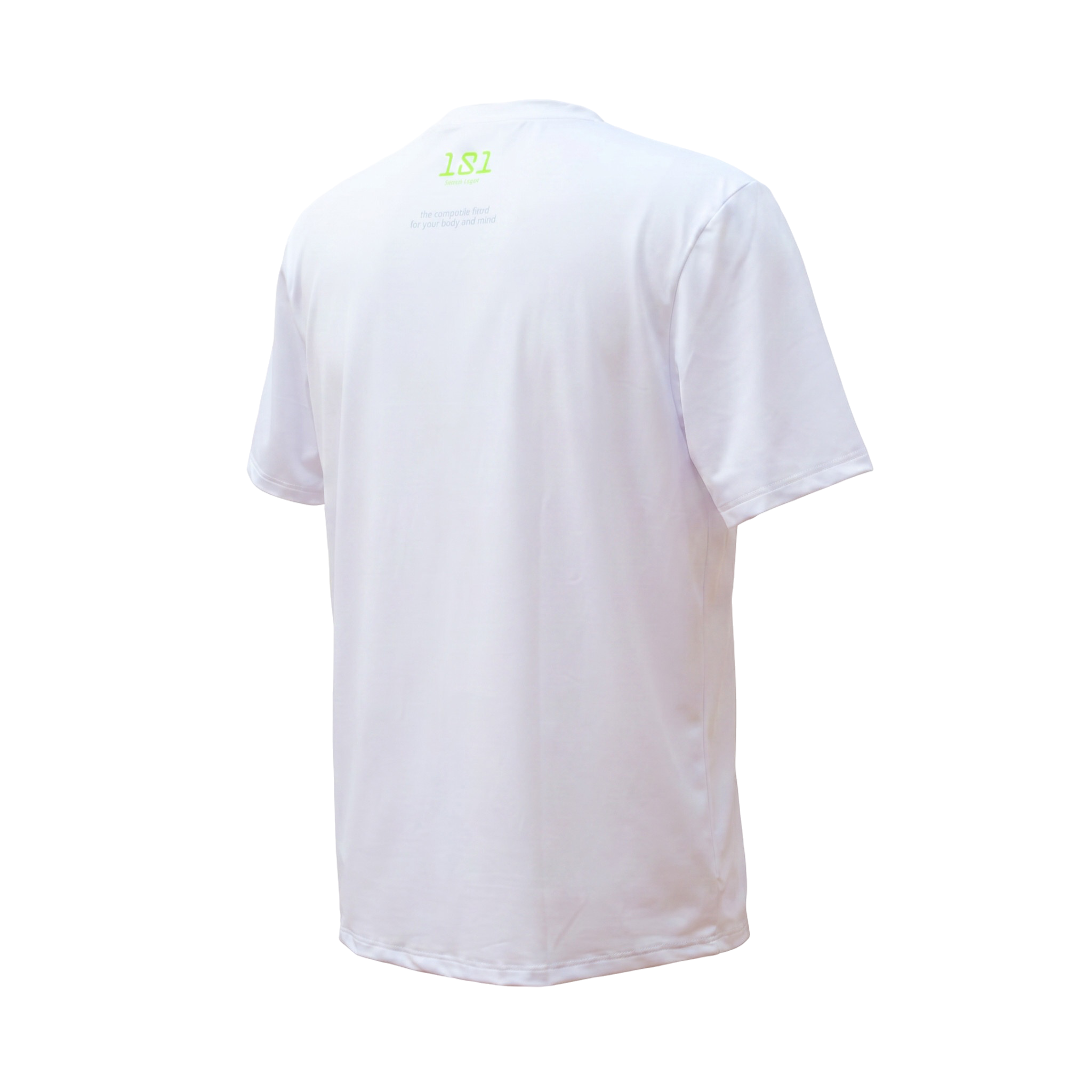 Camiseta técnica manga corta Unisex 101 - color Blanco