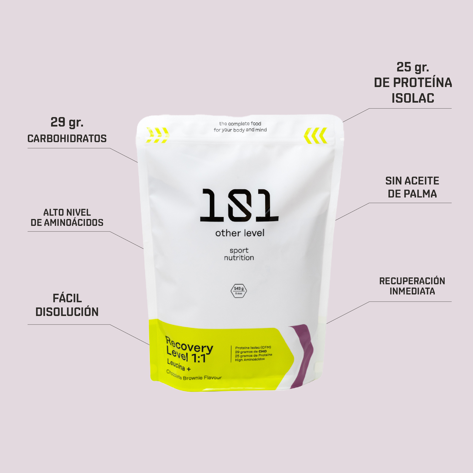 Recovery chocolate ventajas