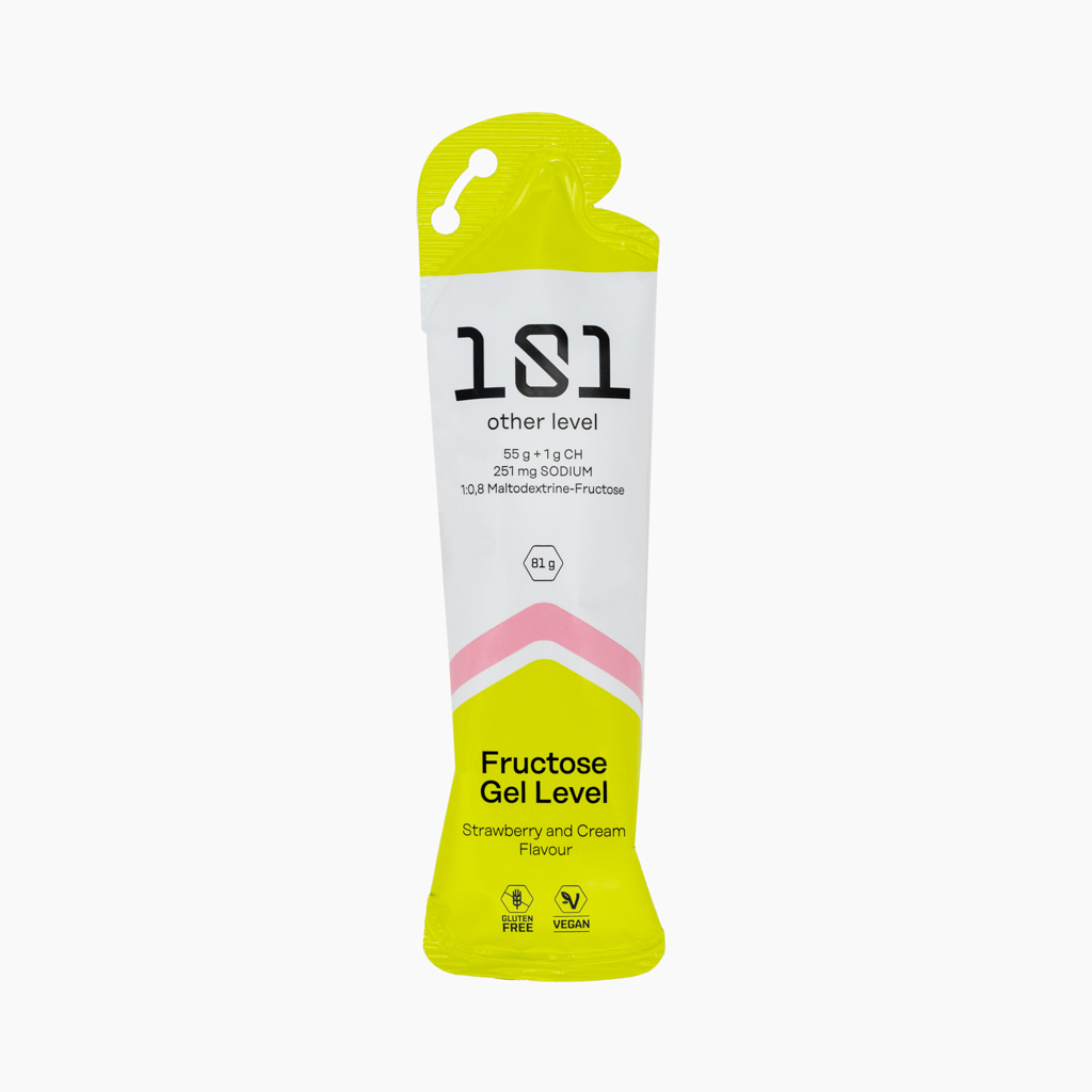 gel energético de fresa