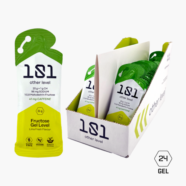 pack 24 lima gel energético 31gr