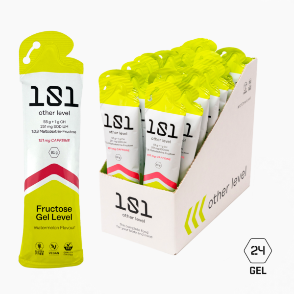 pack 24 sandía gel energético 81gr